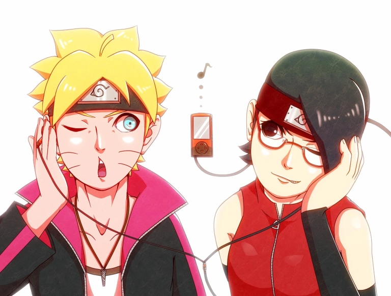 Hình ảnh Boruto và Sarada: Tuyển tập fanart độc đáo 2026